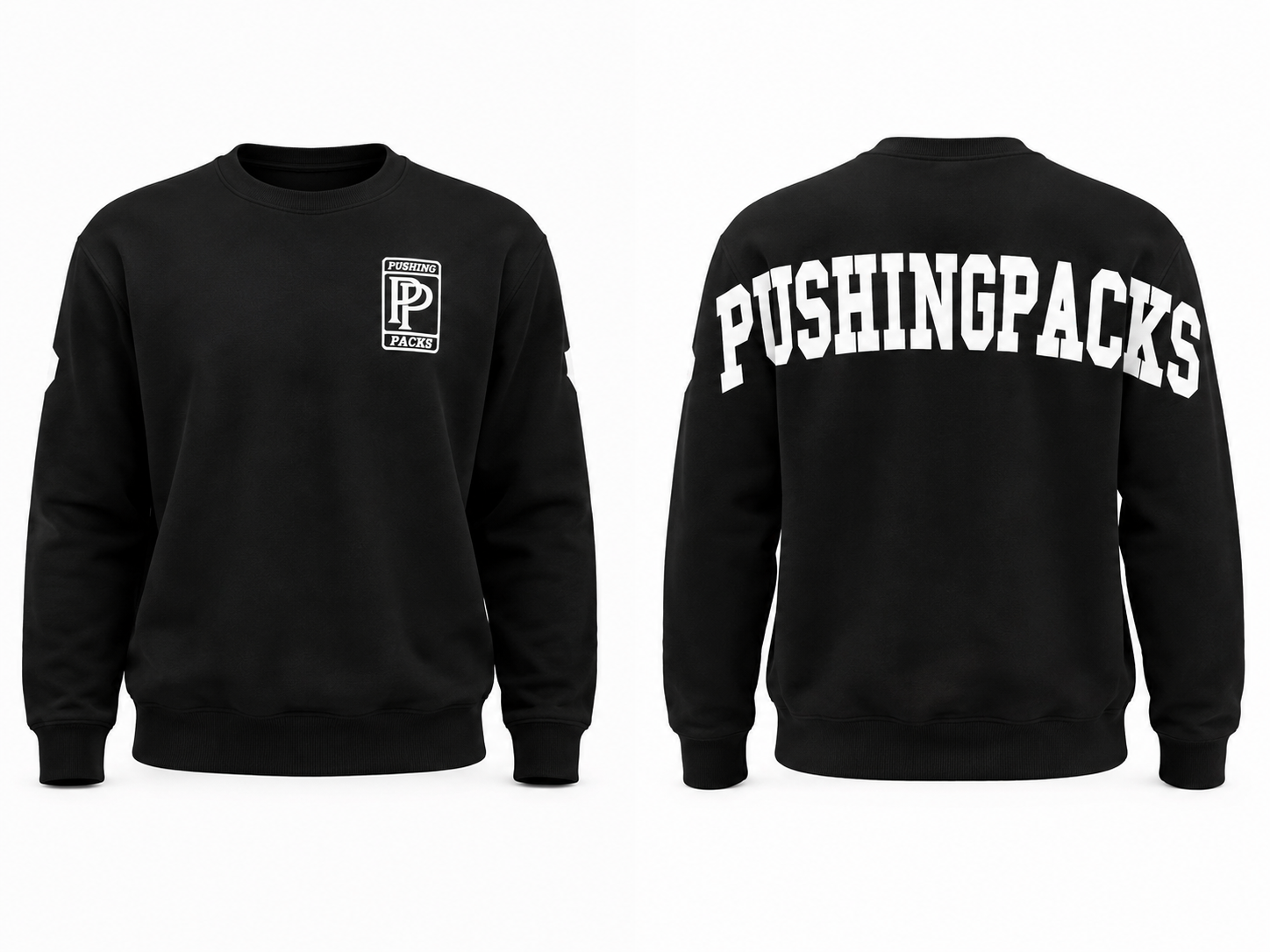 Pushing Packs Crewneck ￼