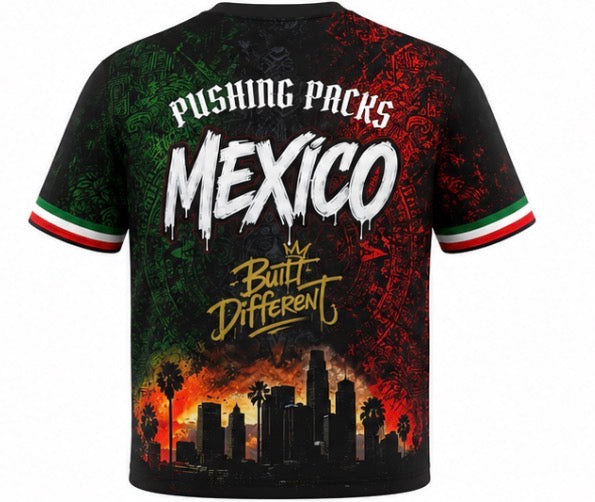 Pushing Packs Mexico Flag Jersey ￼