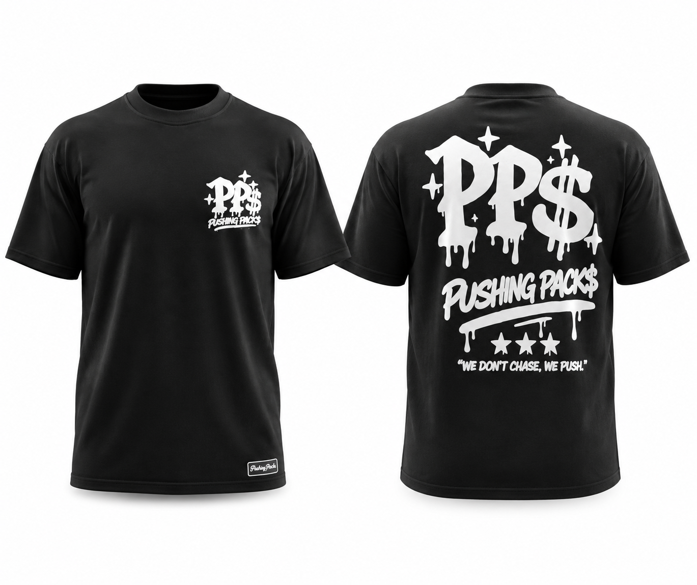Pushing Packs Puff Print Shirt ￼